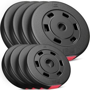 Sada cementových závaží 30kg - 4x5, 4x2.5	- 31mm
